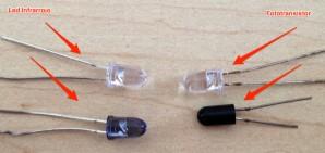 3 Sensores Ópticos Foto-diodos e Foto-transistores.