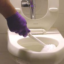 Limpeza diária nos toaletes (continuação) 9 10 11 Seque as