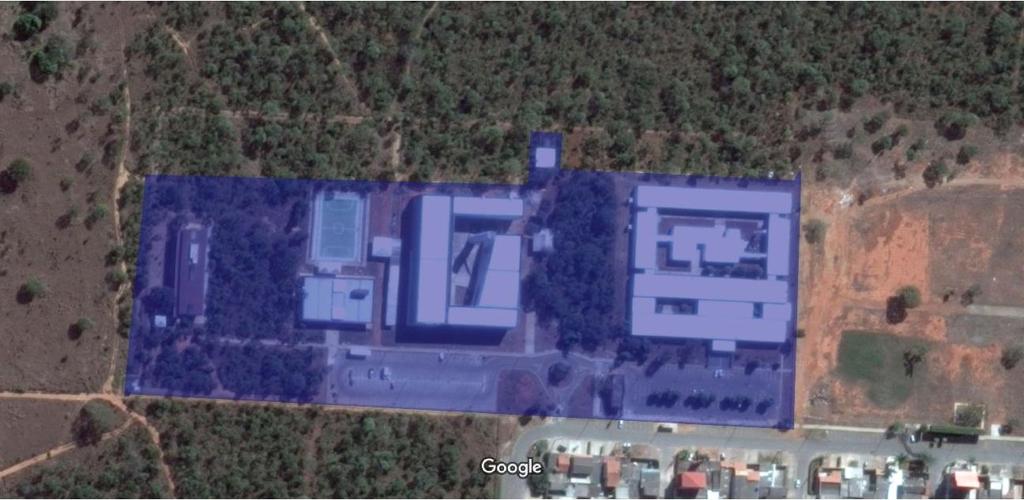 Área 29 - Campus Planaltina Brasília/DF Período: 2 dias (03/07/2017 04/07/2017) Área 29 (FUP): Corte de bambus; Corte de daninhas; Corte de grama; Acabamento de