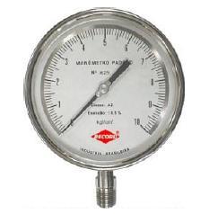 Definição de Manômetro O manômetro é o instrumento utilizado na mecânica dos fluidos para se