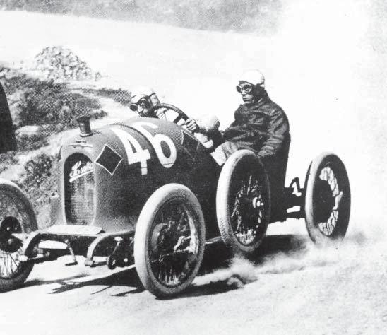 Estréia na Targa Florio em 1922: Neubauer pilotando Sasha. apresentado no salão de Frankfurt de 1965.