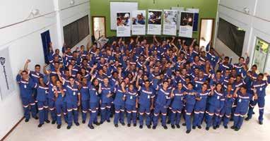 Os cursos de capacitação profissional em parceria com o Senai-MG em Conceição do Mato Dentro formaram 597 MORADORES locais, sendo 367 contratados pela empresa.