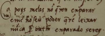 A 264, B 441, V 53 1 ca pois] a pois A; amparar] enparar BV 2 me] mi V 3 nunca per outre emparado serei] nun (lacuna) A; outre] out m BV V 53 Michaëlis (1990, I: 516-517), Lanciani (1977: 98-99)