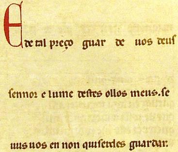 A 155 Michaëlis (1990, I: 307-308), Piccat (1995: 223-224) VARIANTES EDITORIAIS 2 perque] porque Michäelis 0 A disposición dos versos en A non concorda coa súa correcta segmentación e non están