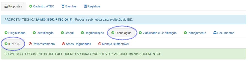 (Continuação da aba Tecnologias) Atenção!