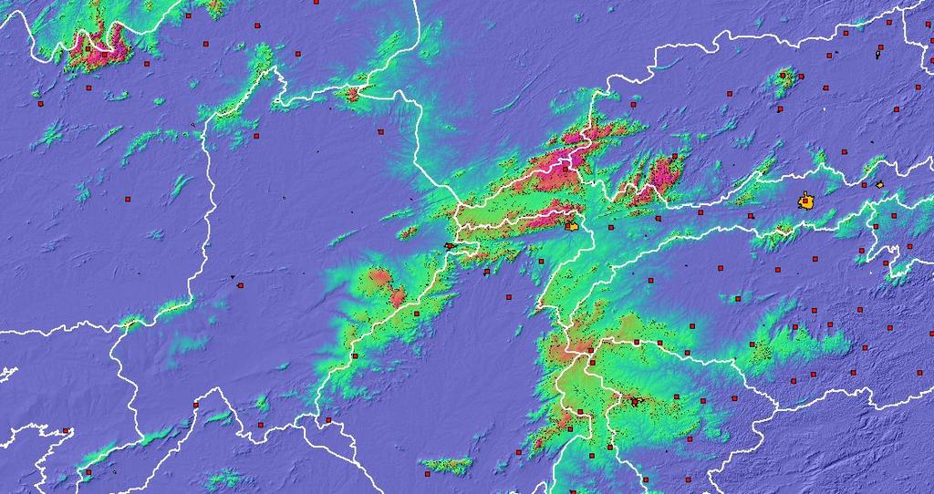 Variabilidade ClimáNca e Relevo ESTUDO Frequência de Precipitação Tendência Precipitação Dias ConsecuNvos Secos Pernambuco Relevo Cimeira PlanálNca Brejos de AlNtude Depressão