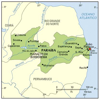 4 METODOLOGIA 4.1 ÁREA DE ESTUDO A área de estudo compreendeu a cidade de Campina Grande-PB (FIGURA 1) que é um município com uma população de 385.