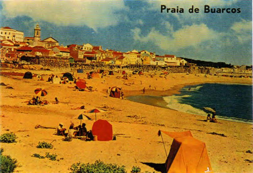 Figura 3.40 - Buarcos. A praia de Buarcos sofreu emagrecimento progressivo até à década de 50.