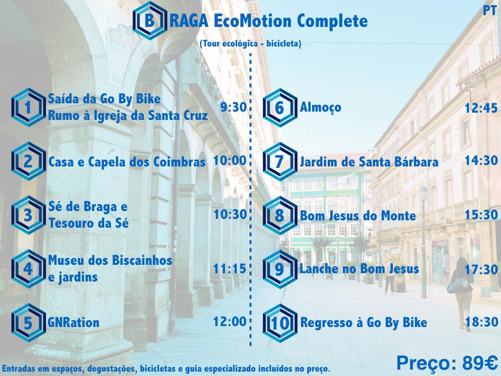 Esta será uma visita 100% sustentável na cidade de Braga, percorrendo não só o centro histórico mas também um dos locais mais simbólicos desta região, o