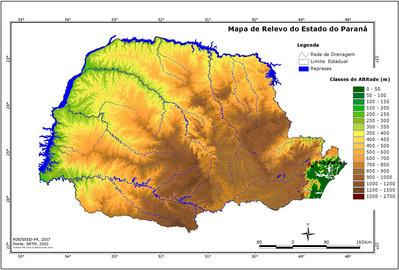 Mapas físicos: