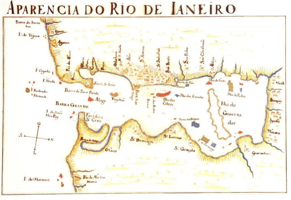 Rio de Janeiro (1565/67) Fundação por Estácio de