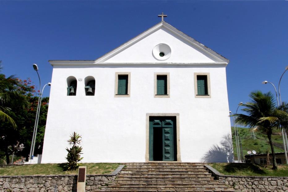 IGREJA DE SÃO LOURENÇO DOS ÍNDIOS NITERÓI, RJ construído pelos jesuítas, de pedra e cal, antes de 1627.