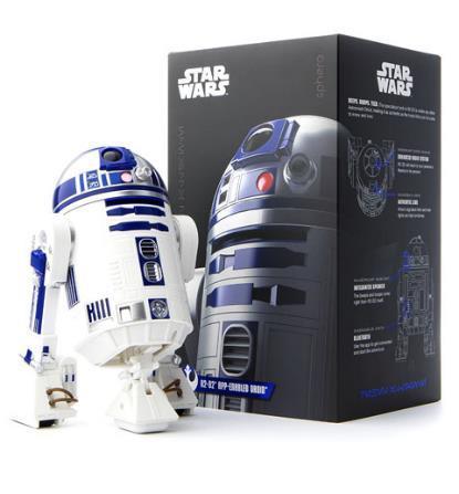 R2-D2 Sphero é a versão de Sphero do famoso astrodroid mecânico R2-D2, apareceu no filme de Star Wars Episódio VIII: O último Jedi.