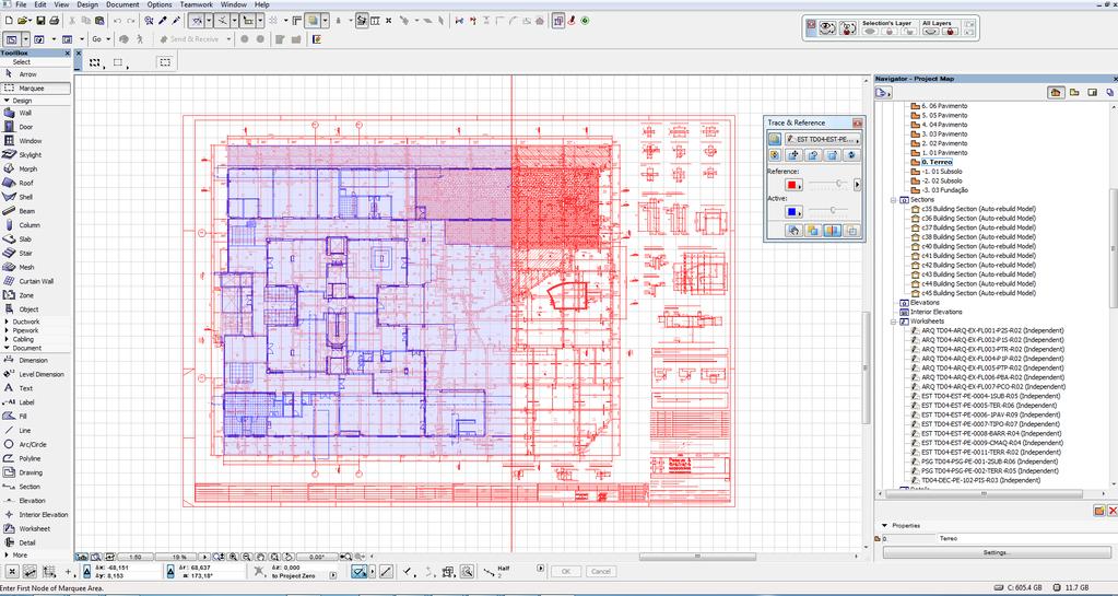 Arquivos DWG como