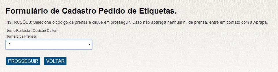 pedido. NÃO SERÁ POSSÍVEL A ALTERAÇÃO DA GRÁFICA APÓS A AUTORIZAÇÃO DO PEDIDO PELA ABRAPA.