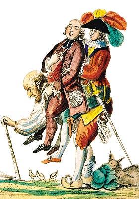 QUEST 9 (UFV) Na noite de 14 de julho de 1789, em Paris, Luís XVI recebeu do duque de La Rochefoucauld- Liancourt a notícia da queda da Bastilha e da deserção das tropas reais frente ao ataque