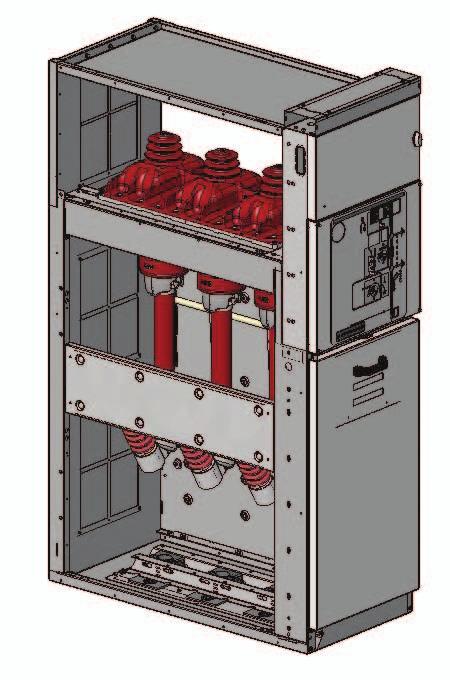 2. Unidades típicas SFC Unidade do interruptor de manobra-seccionador com fusíveis Unidades disponíveis nas larguras 375 mm e 500 mm.