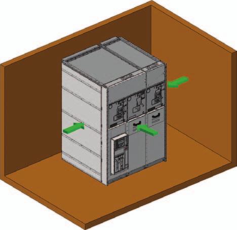 Mediante fechos específicos montados nas partes superior e lateral do quadro, os gases incandescentes são encaminhados para a traseira do quadro, dentro deste vão especial criado especificamente para