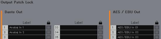 Você pode definir o filtro cruzado fora de Talkback na guia "Speaker Matrix" da guia "Scene" na tela Settings.