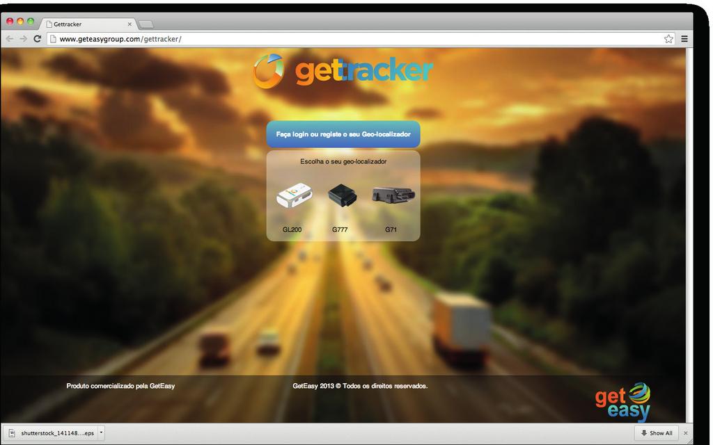 GetTracker Página Oficial