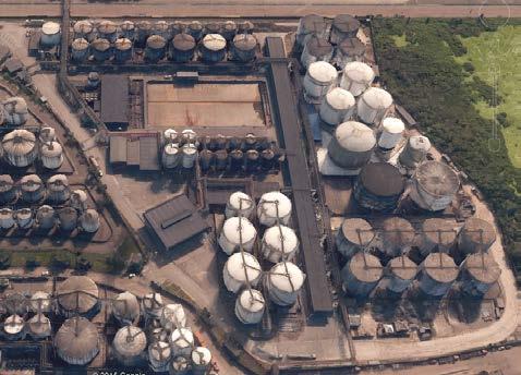 Ultracargo Acidente em Santos Tanques operados pela Ultracargo atingidos 6 tanques de etanol e gasolina atingidos (34 mil m³) 4% da capacidade total da Ultracargo 10% da capacidade da Ultracargo no