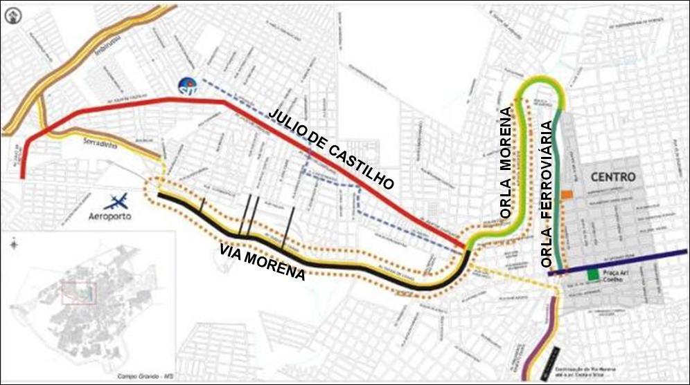 Programa Viva Campo Grande BID (2008-2013) Investimento: US$ 50.000.