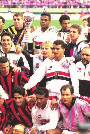 ROGÉRIO CENI CHEGOU AO SÃO PAULO FC EM 7 DE SETEMBRO DE 1990, A TEMPO DE AINDA SER CAMPEÃO PAULISTA METROPOLITANO DA CATEGORIA JUVENIL.