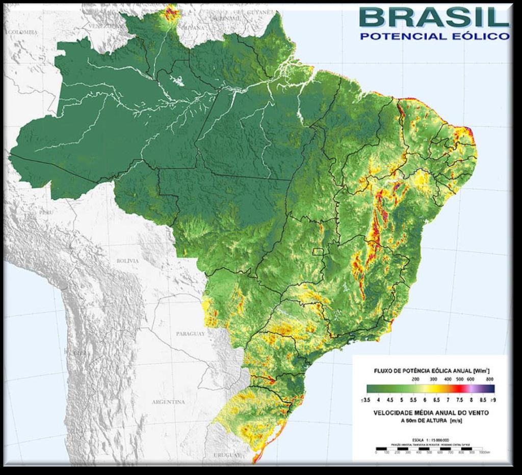 Potencial Eólico Brasileiro