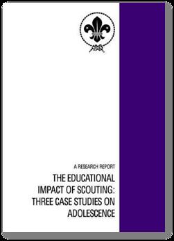 The educational impact of Scouting (WOSM, 1997) A força do Escotismo está em seu resultado: O elemento mais poderoso na construção dos valores parece ser a experiência pessoal e o significado que