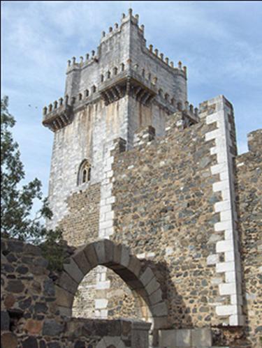 CASTELO O castelo no ápice do colina a pessoa pode ver de distante e domina a cidade.