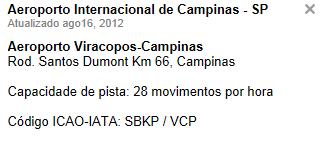Demanda e capacidade Viracopos (VCP) Fonte: