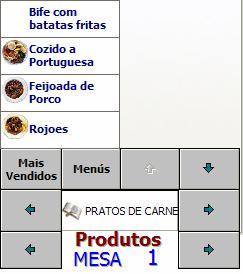 (Fig. 44) Seleccionar o menu de introdução de produtos. (Fig. 45) (Fig.