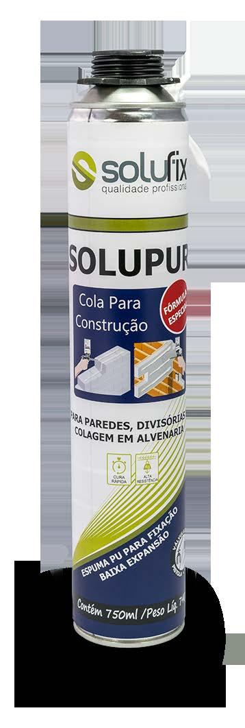 Adesivos e Selantes de Poliuretano Solupur Cola para construção Contém (ml) Embalagem Cor