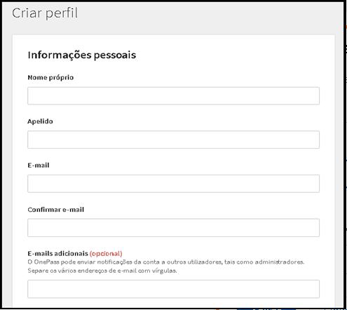 2. Insira a etiqueta personalizada. Etiqueta é a identificação do produto que você cadastrou dentro do OnePass.