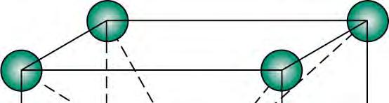 Estrutura do Cloreto de Césio Estrutura Cúbica Simples com 2 íons por posição de rede A célula possui 1 íons de Cl e 1 íons de Cs + (neutralidade elétrica) R Cs = 0,170 nm R Cl