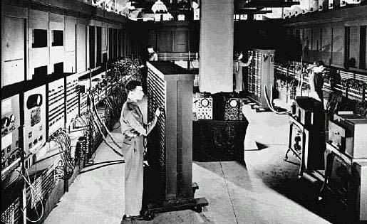 Primeira geração (1930-1958) 1958) ENIAC