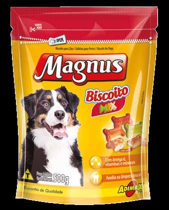 Magnus Snacks Cães BISCOITO ADULTOS ORIGINAL 400 g Umidade/Humedad/Moisture (Máx.