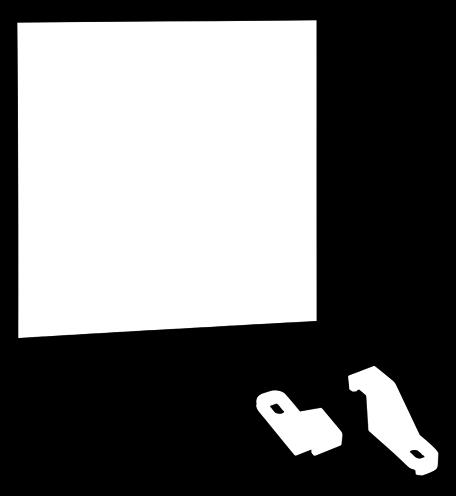 S/V 500x500mm 500x500 0014218 ARO C/P GÁS 1V 400x500mm 400x500 C/P - Com Palavra S/V - Sem Visor Incluiem 4 fixadores de aro.