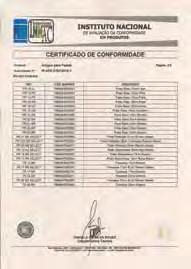 Certificação e Honra Produto