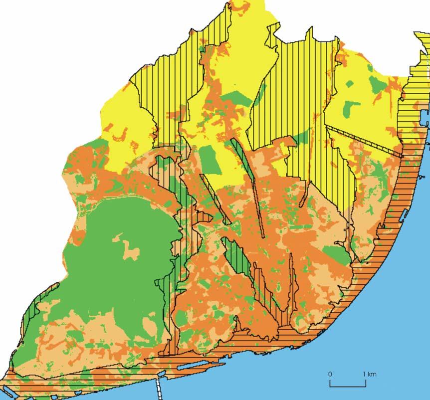 Orientações climáticas para o Ordenamento A Regras específicas para o crescimento urbano no Norte de Lisboa E Maximizar áreas verdes D Alcoforado et al.