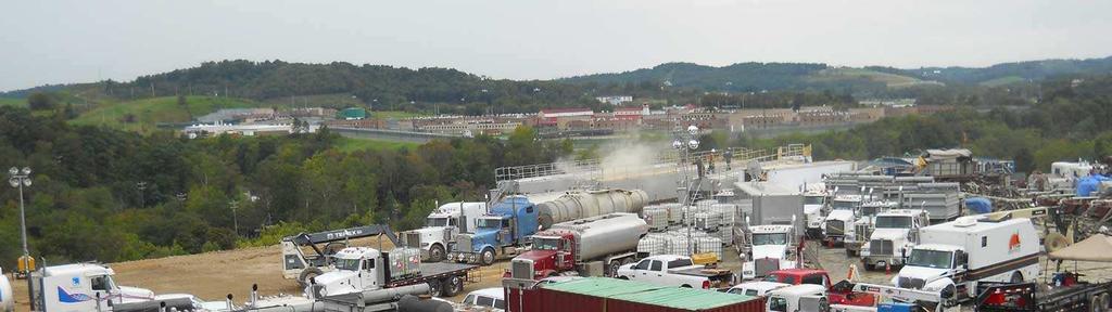 4 Processo de fraturamento hidráulico em reservatório de shale