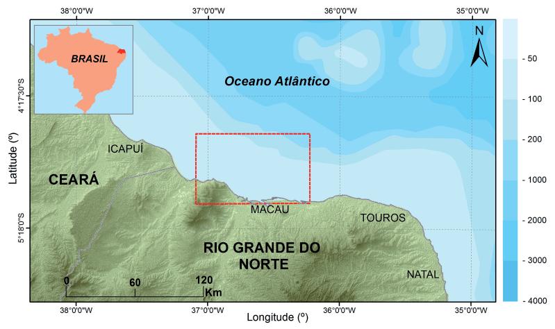 Interação entre Ondas Oceânicas e Fundo Marinho: Resultados na Plataforma Continental Setentrional geometria das zonas costeiras.