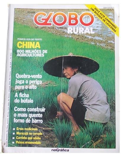TABELA: Relação das capas da Revista Globo Rural de 1985 a 2015: Período 1985-1989 1990-1999 2000-2009 2010-2015 Número das 50 120 120 72 Capas Capas com 09 06 15 20 Idosos Capas com 01 04 03 00
