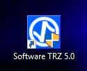 Ativação Uma vez concluída a instalação, o próximo passo é executar o Software TRZ. Na área de trabalho de seu computador, aplique um clique duplo sobre o ícone do programa Software TRZ 5.0.
