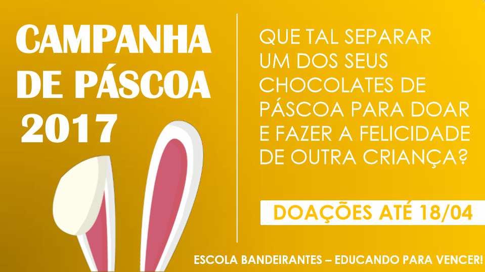 Com certeza adoçamos a vida de outras pessoas com doações que foram além do chocolate, doações que transmitiram amor!