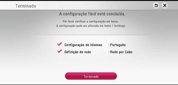 Após verificar os Termos de Serviço, selecione [Acordo] para utilizar o Premium Service e as Atualizações SW.