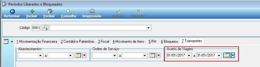 Figura 56 Administrador - Alteração de Status do Movimento de Ordem de Produção. 9. TRANSPORTES 9.