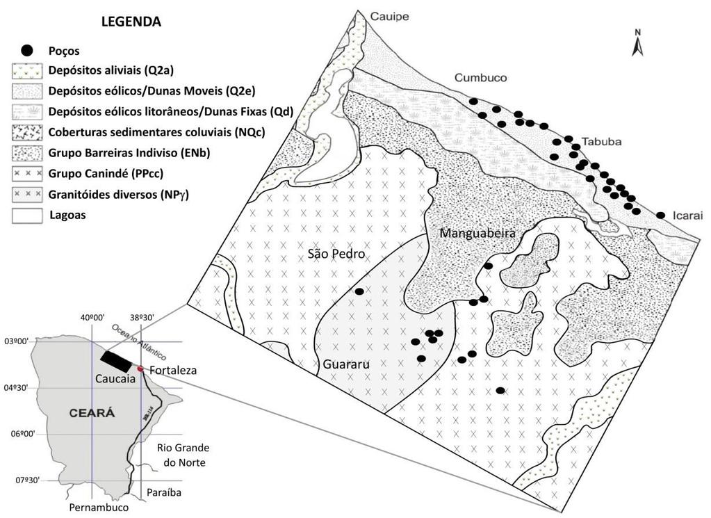 identificou o crescimento desordenado de áreas urbanas como a maior causa das contaminações em lençóis subterrâneos e Richards et al.