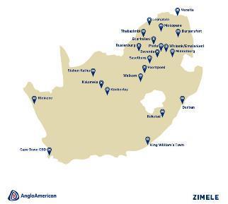 O FUNDO ANGLO ZIMELE (AFRICA DO SUL) O Fundo Anglo Zimele foi criado em 2004 para apoiar e desenvolver pequenas e médias empresas em diversas regiões, além de promover a qualificação de fornecedores.