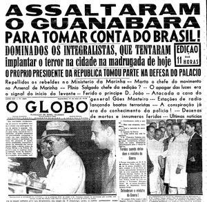 ESTADO NOVO (1937-1945) AIB X VARGAS AIB: apoia o Golpe do Estado Novo, mas